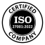 ISO 27001:2022 Certified Company